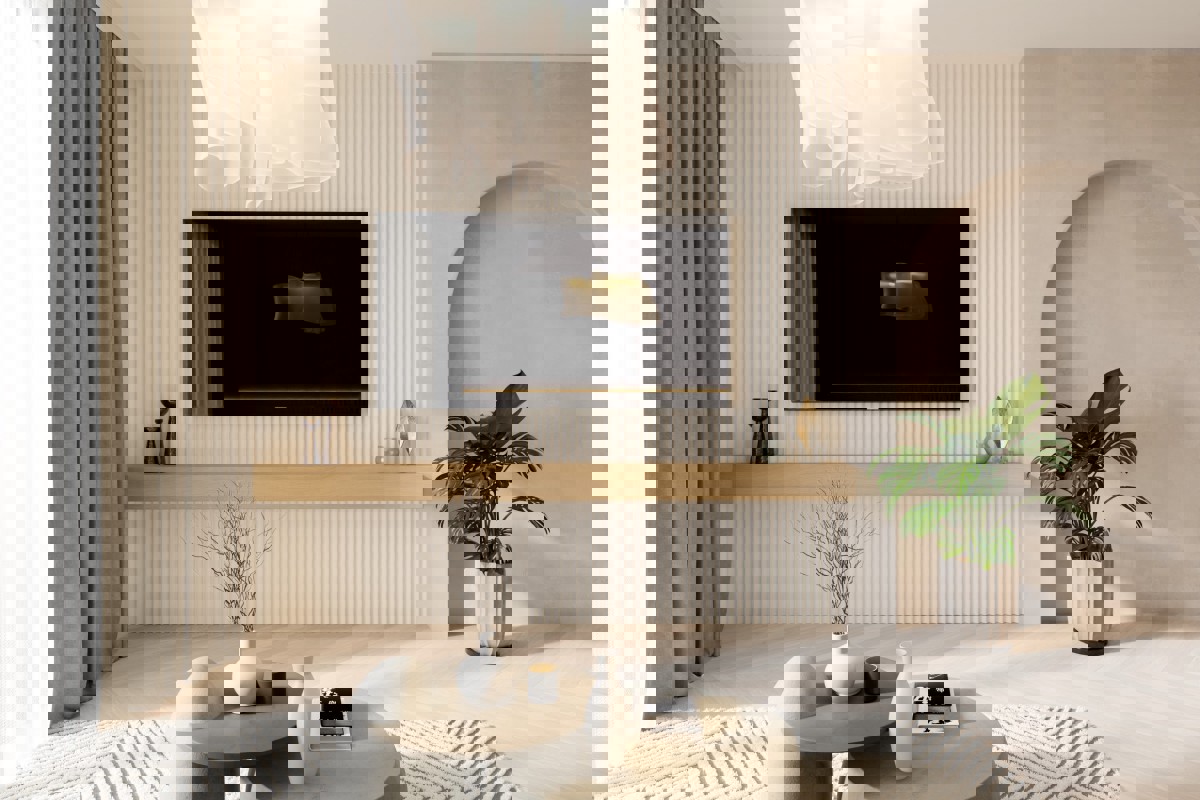 Appartamento con due camere da letto e loggia vicino al mare