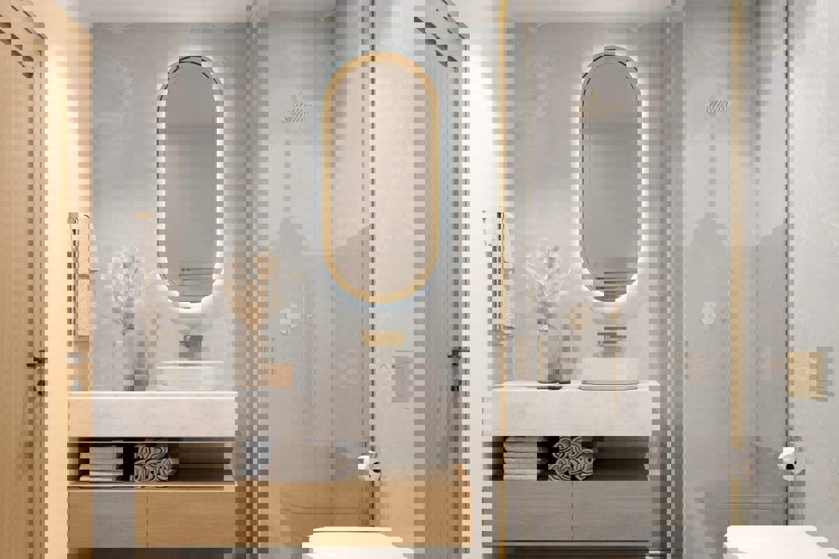 Appartamento con due camere da letto e loggia vicino al mare