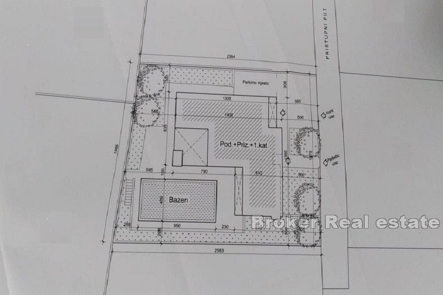 Nuova villa con vista panoramica