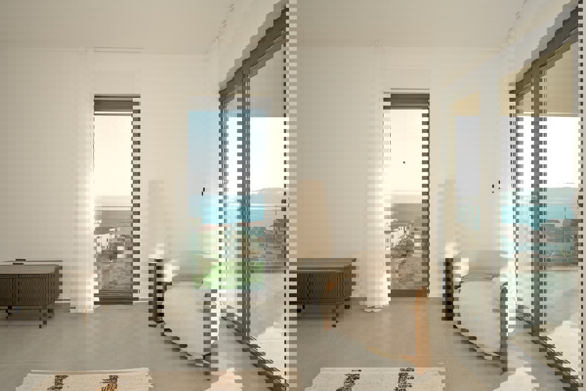 Appartamento con vista sul mare aperto