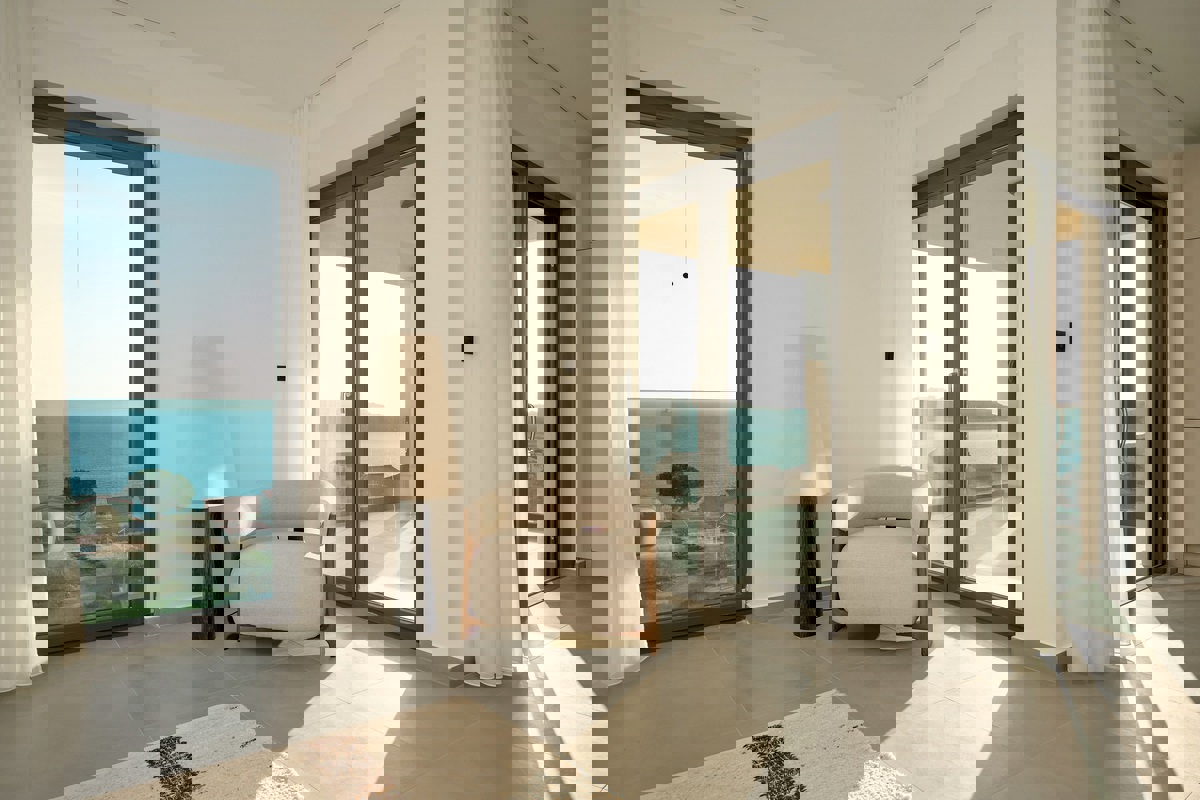 Appartamento con vista sul mare aperto