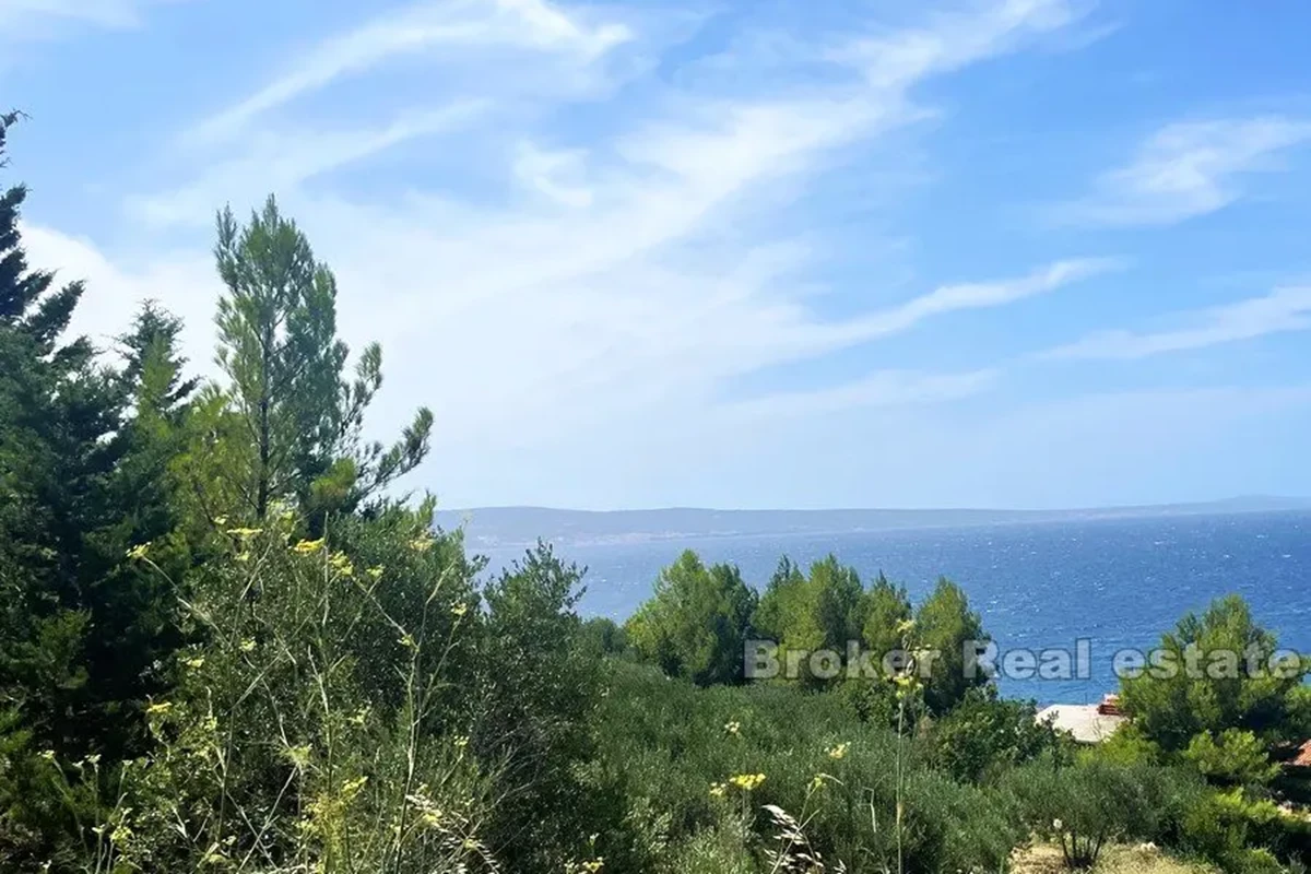 Terreno edificabile con vista mare