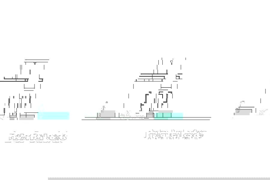 Villa di nuova costruzione con piscina in seconda fila al mare