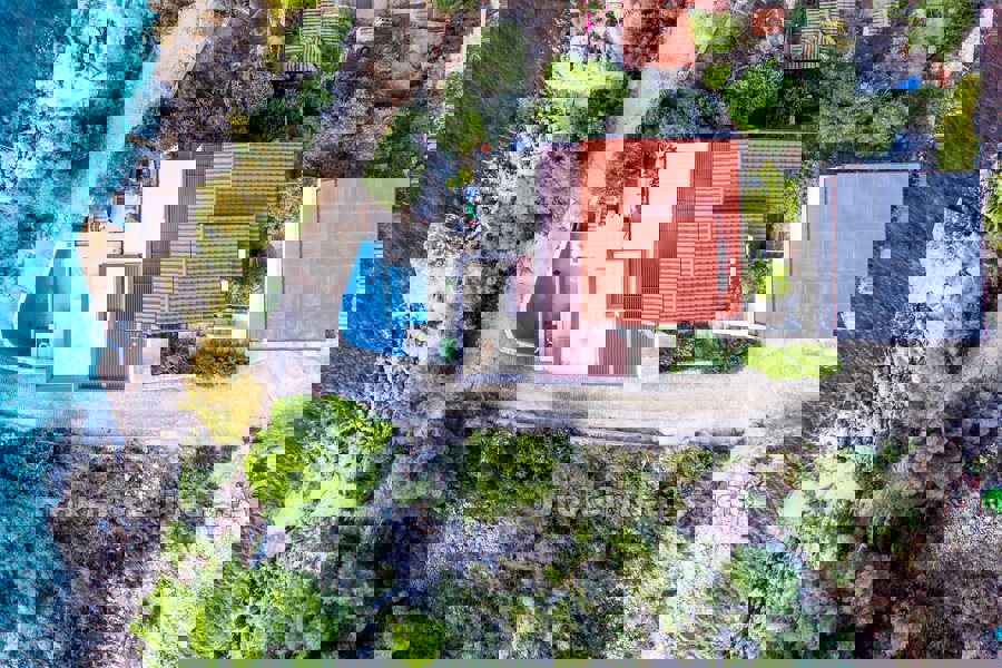 Casa prima fila sul mare