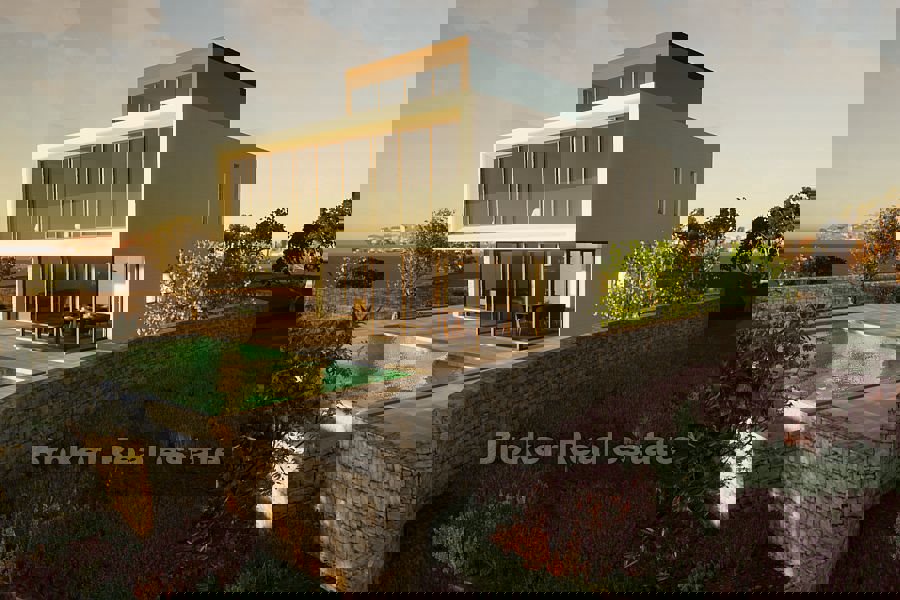Villa di lusso con vista sul mare aperto
