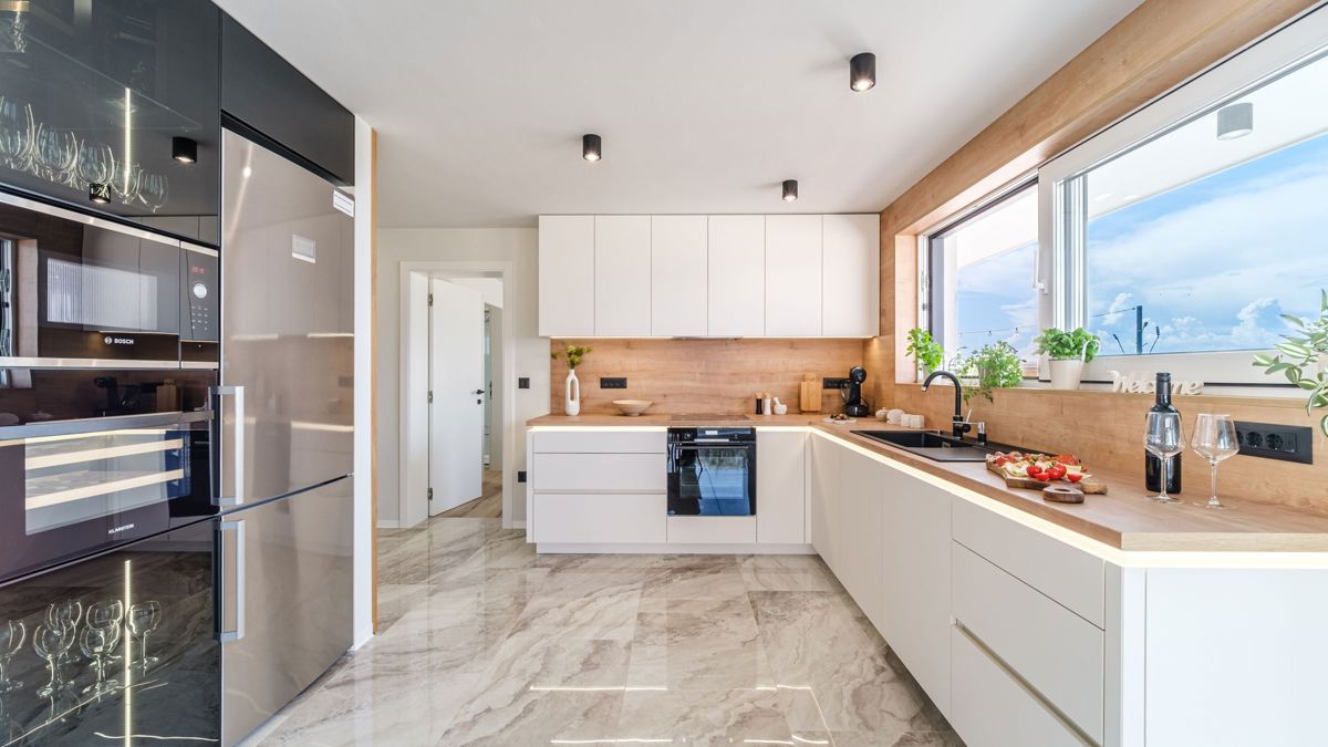 Una villa unica con piscina