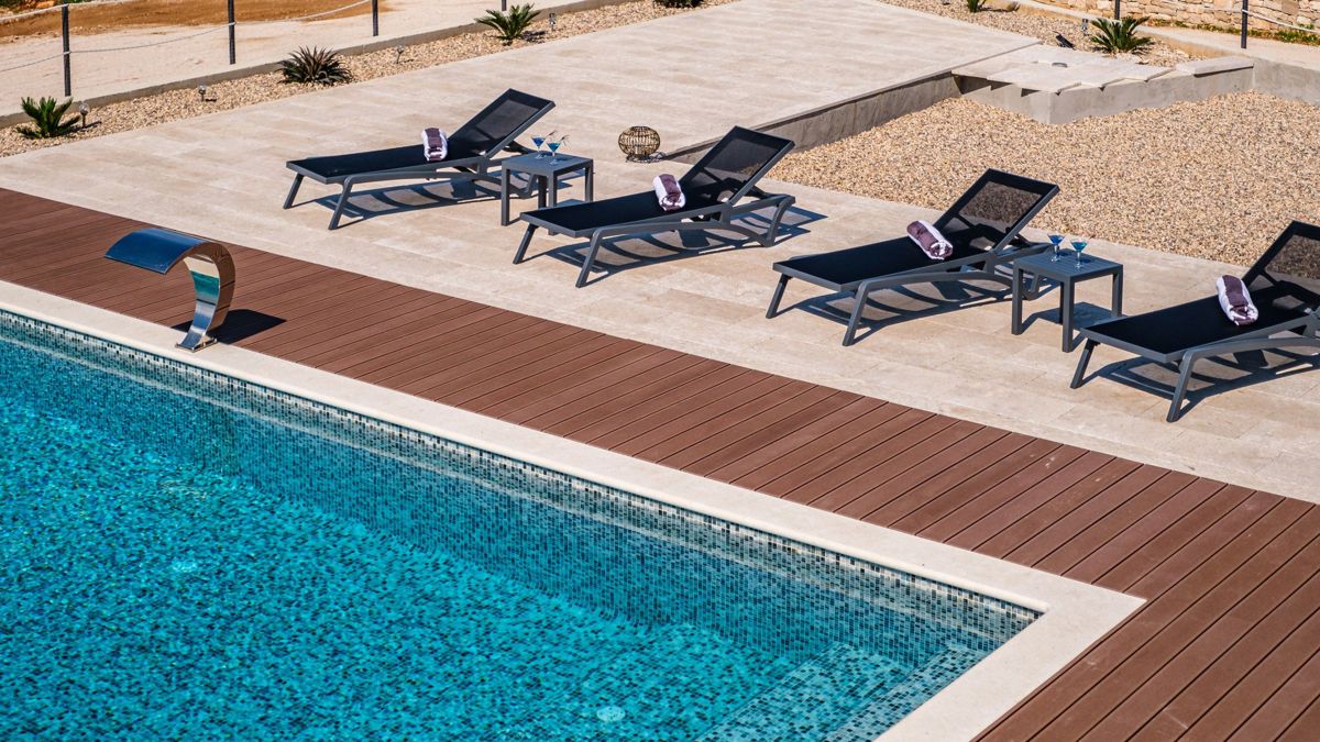 Una villa unica con piscina