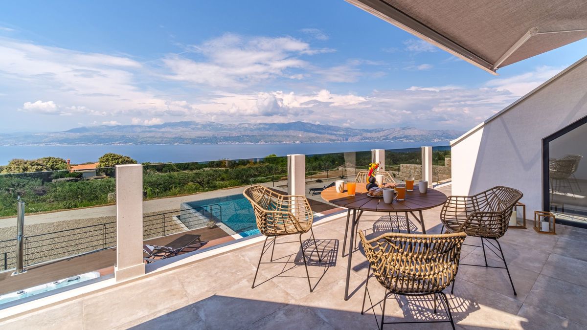 Una villa unica con piscina