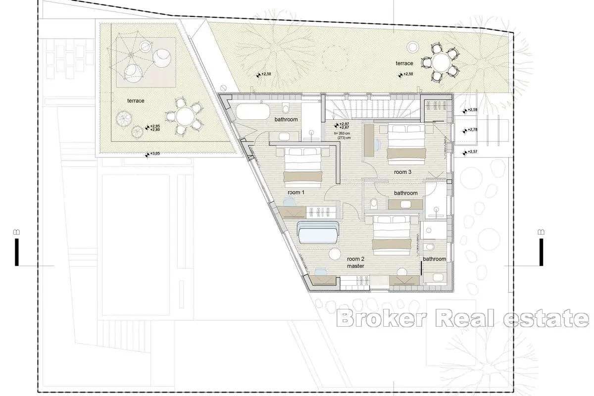 Villa moderna di nuova costruzione con piscina