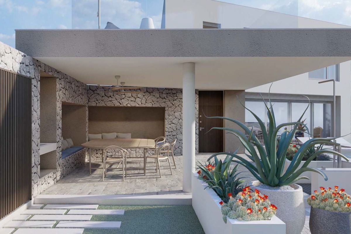 Villa moderna di nuova costruzione con piscina