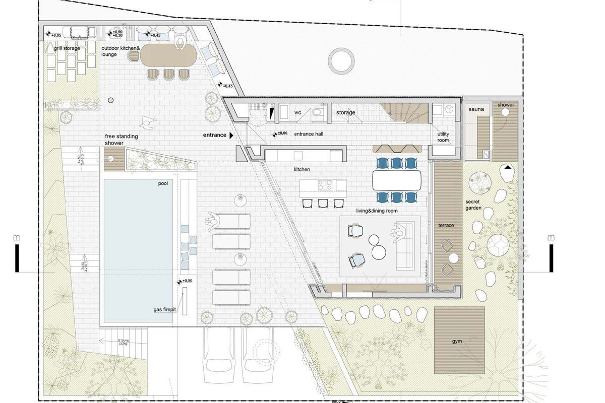 Villa moderna di nuova costruzione con piscina