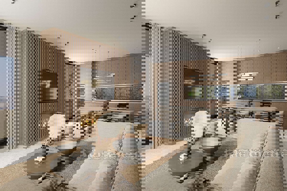 Attico di lusso in un nuovo complesso con vista mare