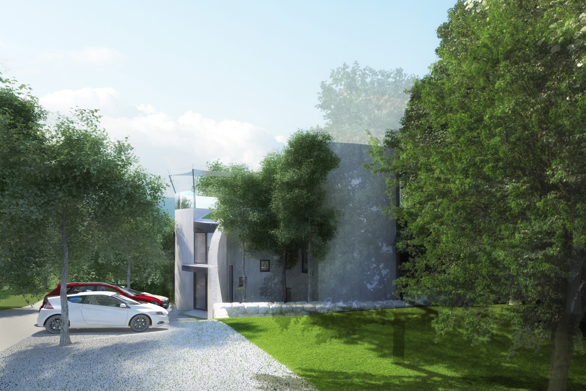 Villa di lusso con vasca da bagno in cristallo del Madagascar e vista mare