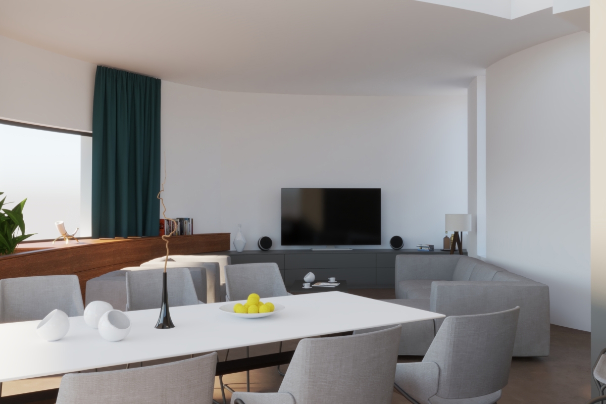 Villa di lusso con vasca da bagno in cristallo del Madagascar e vista mare