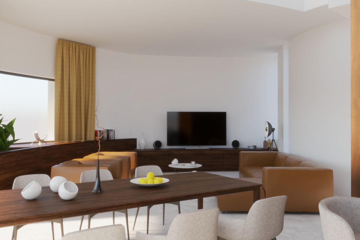 Villa di lusso con vasca da bagno in cristallo del Madagascar e vista mare