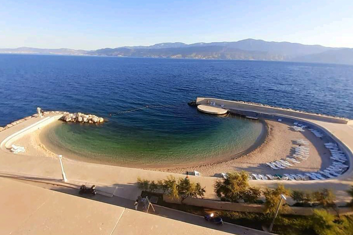 Appartamento con una camera da letto vicino al mare