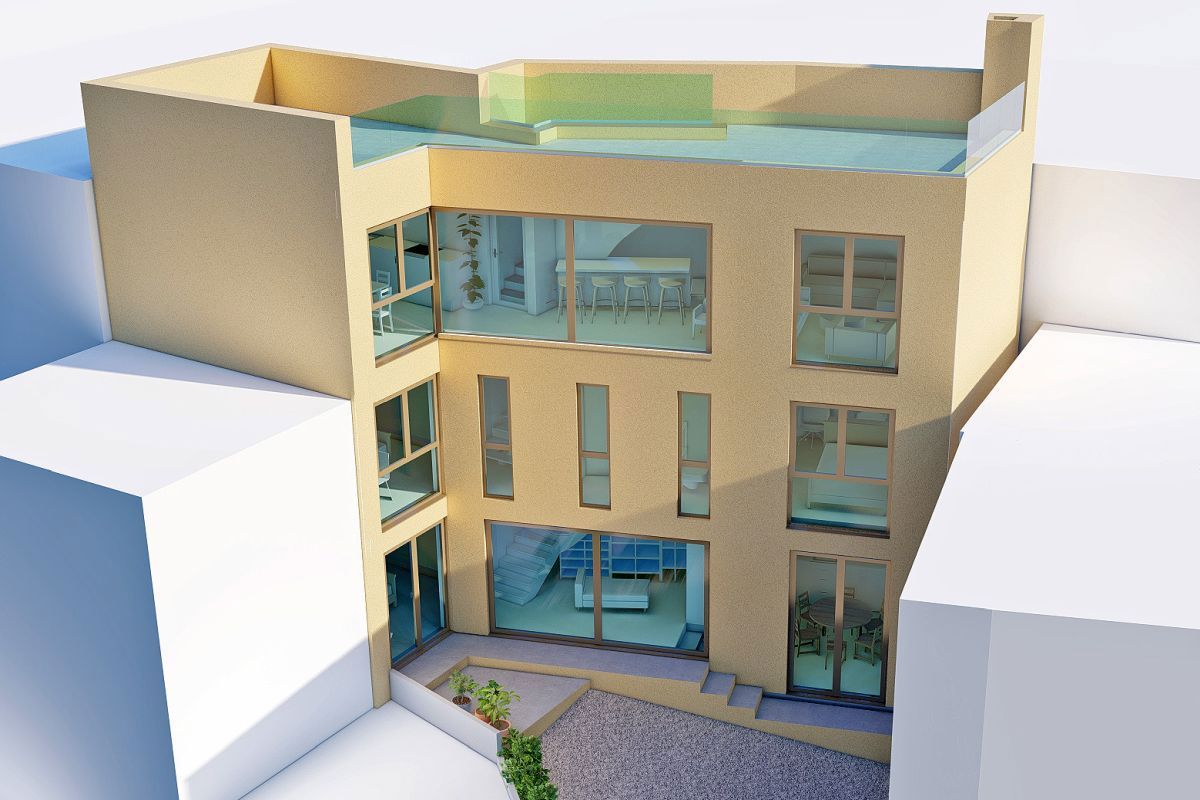 Casa in pietra dalmata da ristrutturare con progetto