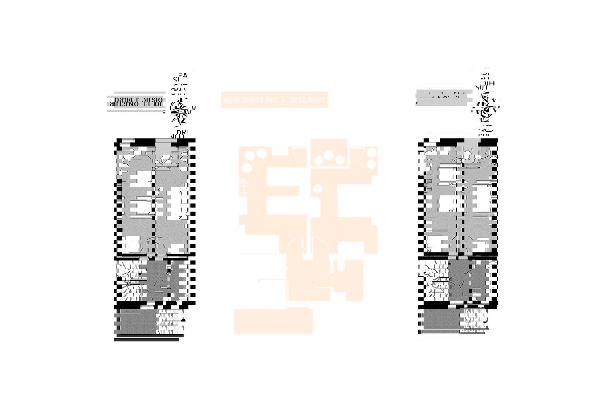 Grazioso appartamento su tre piani con vista mare