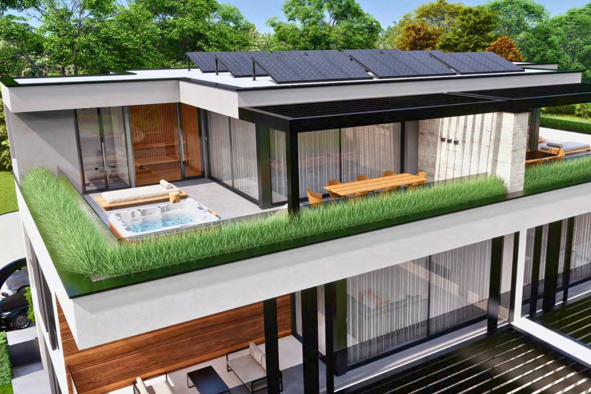 Appartamento di lusso con terrazza panoramica, jacuzzi e ingresso indipendente