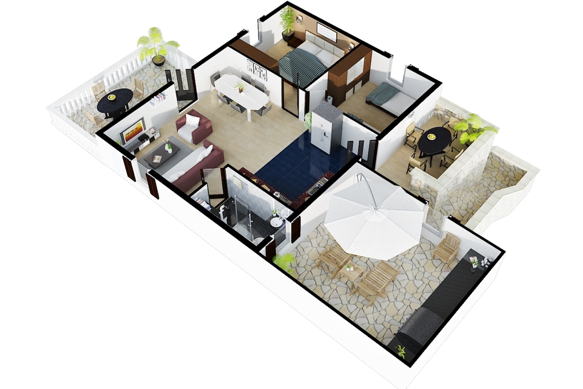 Casa in posizione unica con vista mare