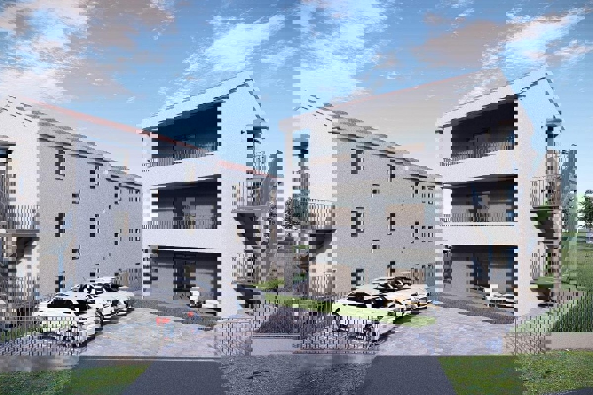 Appartamento con due camere da letto in un nuovo edificio vicino al mare