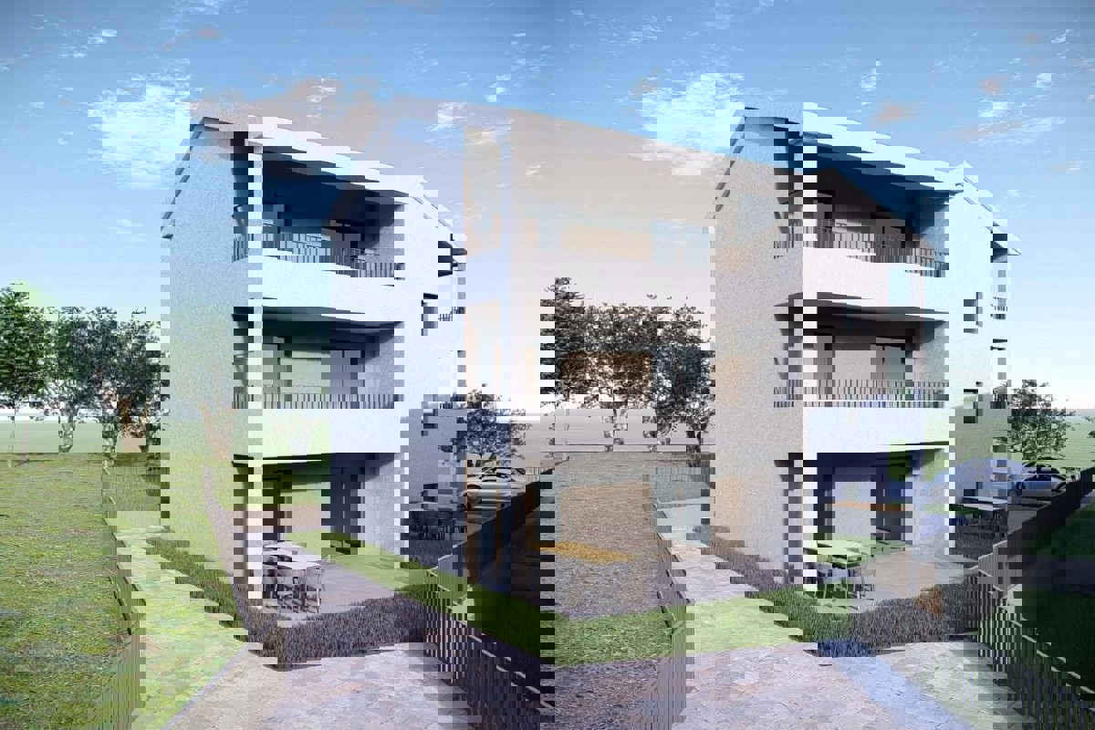 Appartamento con due camere da letto in un nuovo edificio vicino al mare