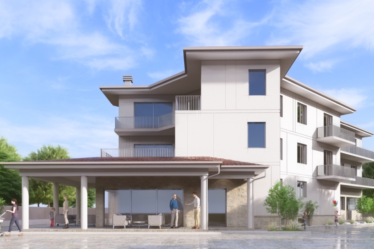 Ampio appartamento duplex con vista mare