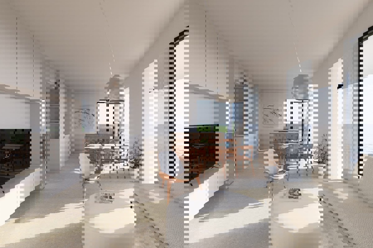 Ampio appartamento con tre camere da letto in un nuovo edificio