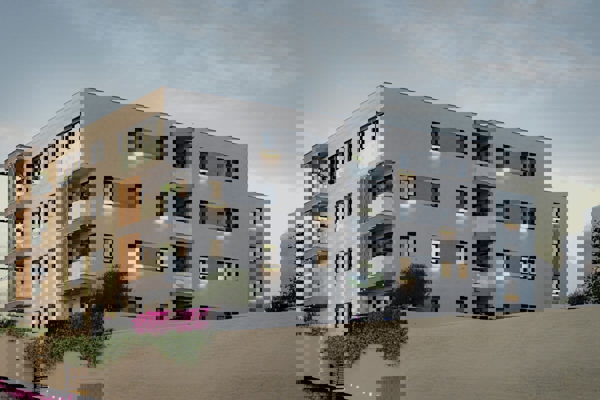 Moderno appartamento con una camera da letto in un nuovo edificio