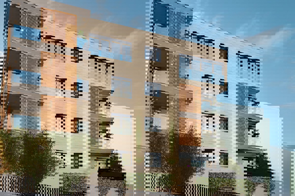 Moderno appartamento con una camera da letto in un nuovo edificio