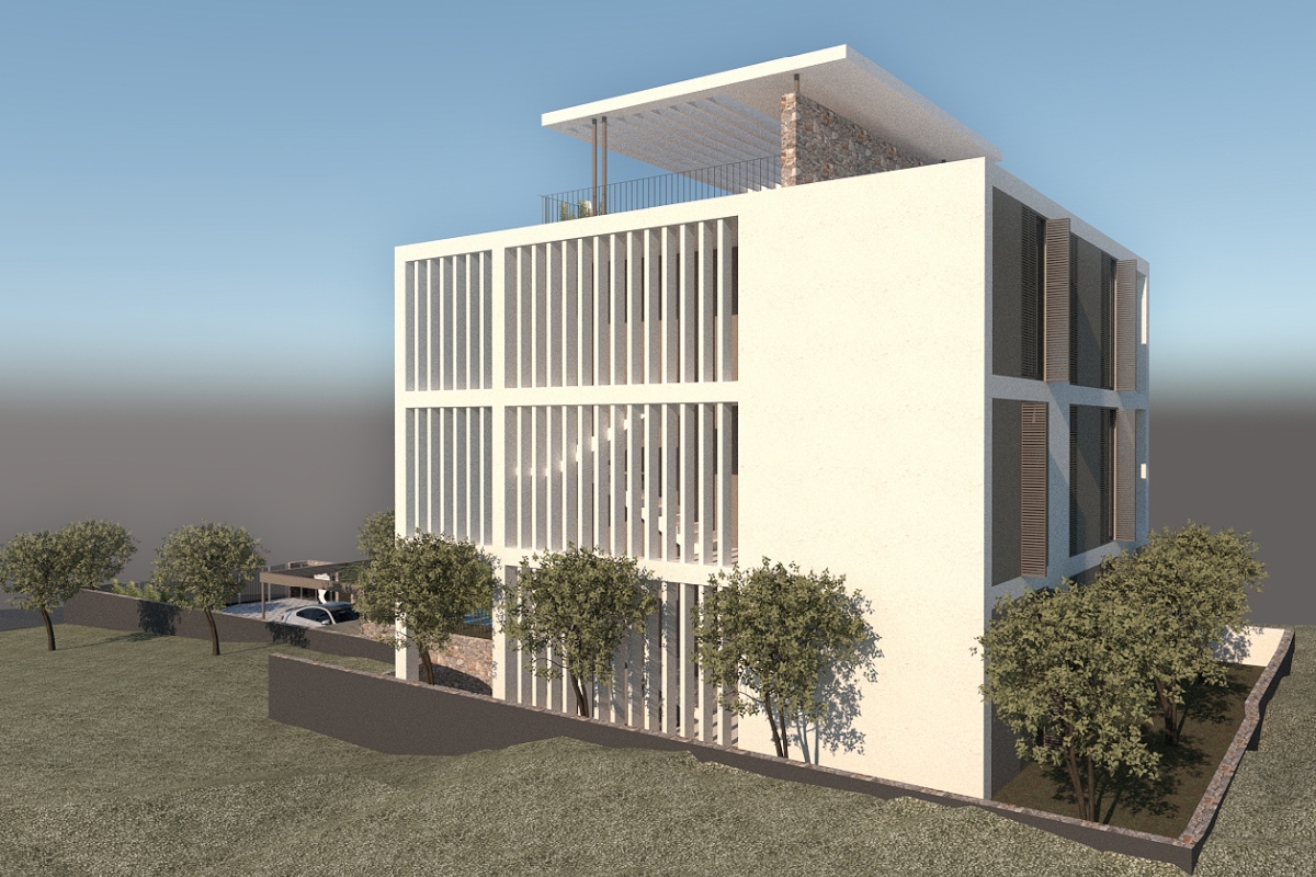 Attico con vista mare