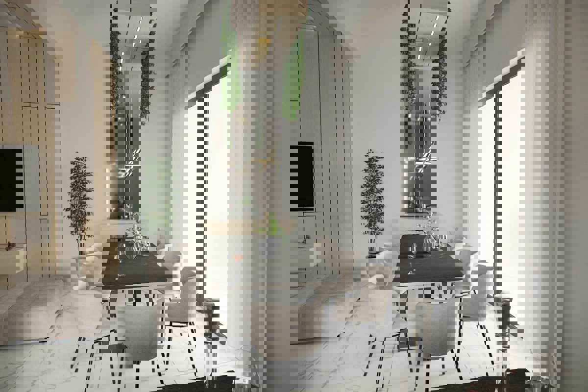 Esclusivo attico con terrazza panoramica e piscina, in prima fila sul mare