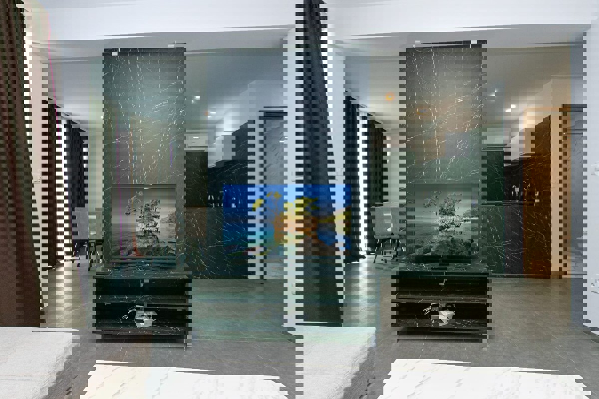 Attico con vista panoramica sul mare