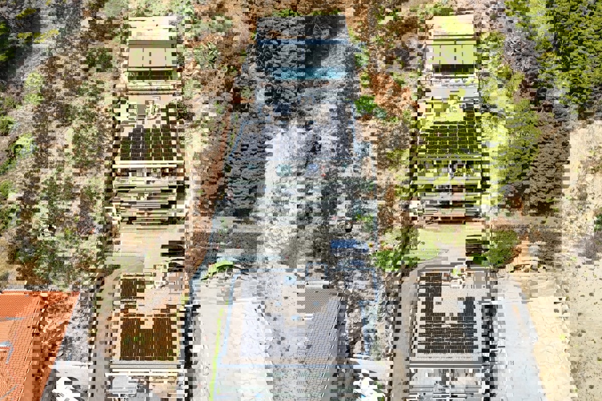 Attico con vista panoramica sul mare