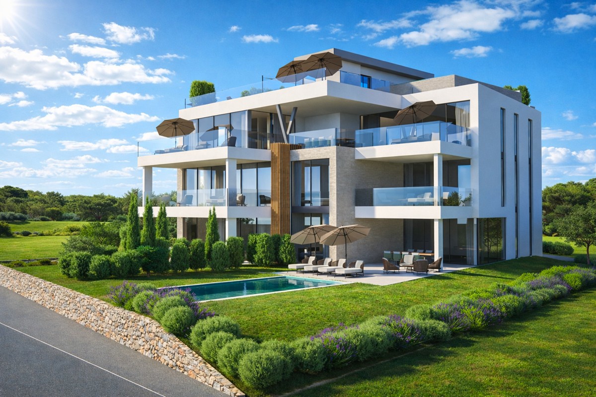 Appartamenti di lusso in prima fila sul mare