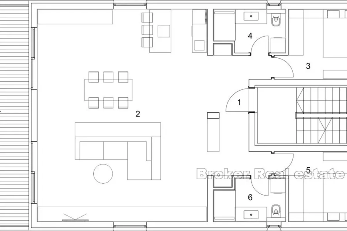 Appartamenti con piscina in un nuovo edificio