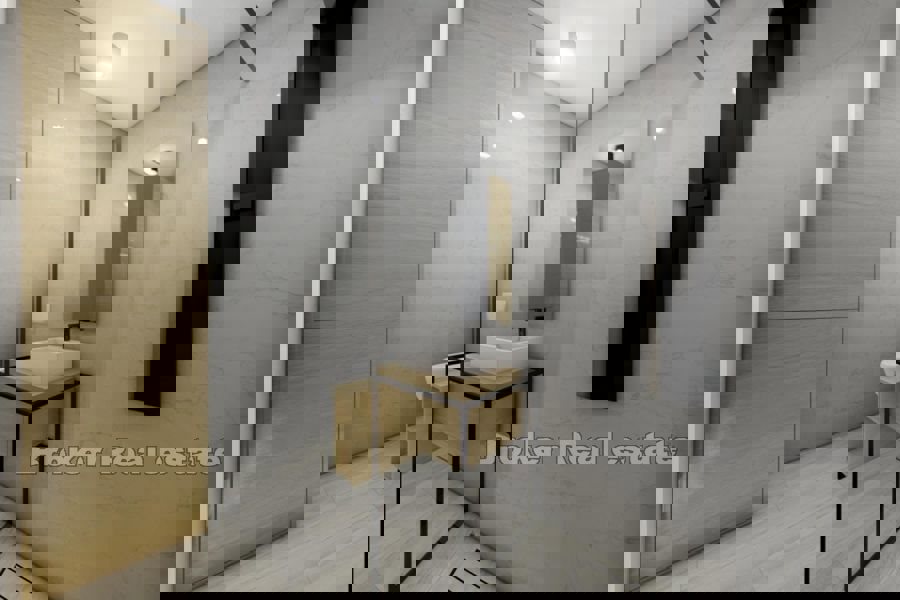 Lussuoso appartamento con giardino in costruzione