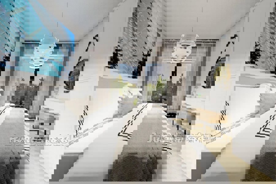 Lussuoso appartamento con giardino in costruzione