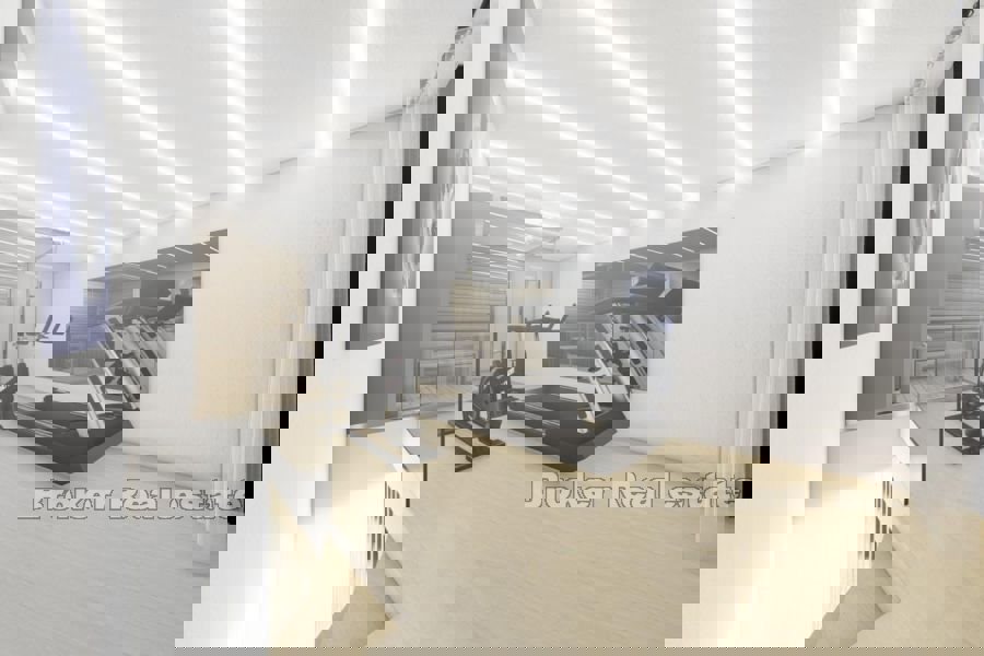 Lussuoso appartamento con giardino in costruzione