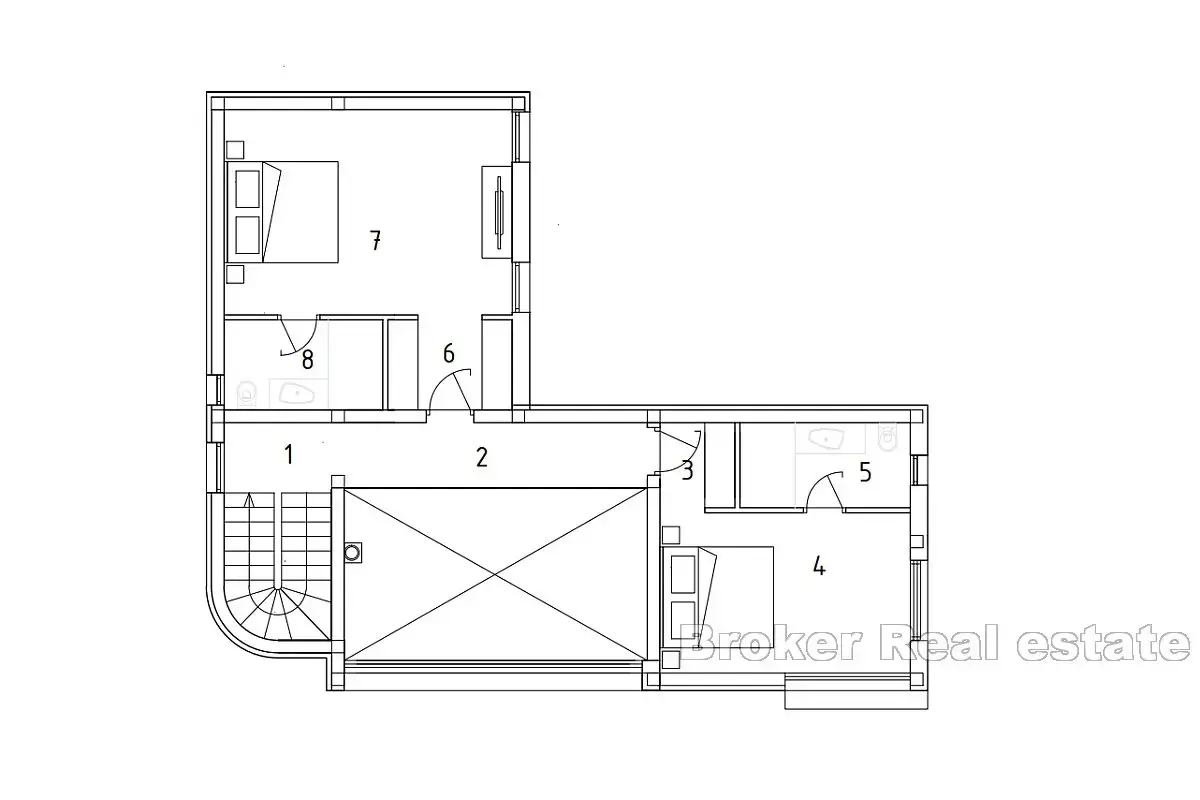 Villa con piscina non lontano dal mare