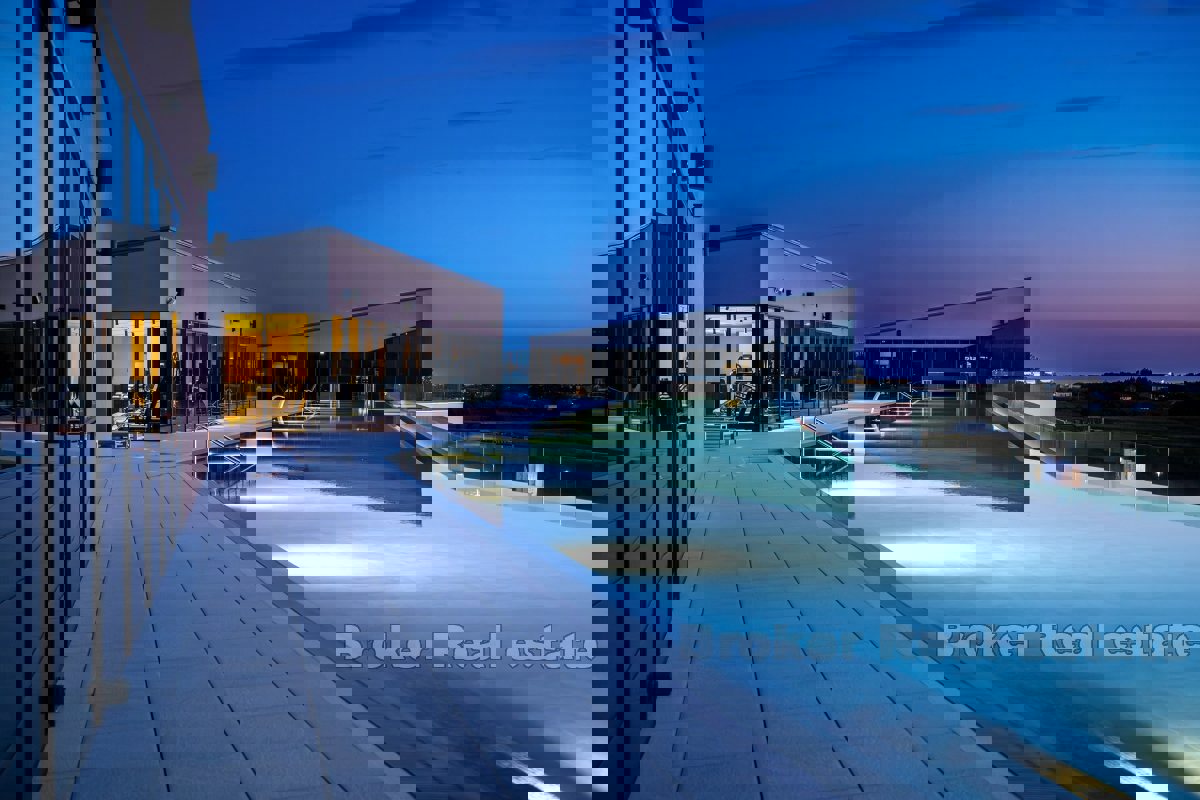 Villa moderna all'interno di un resort di lusso