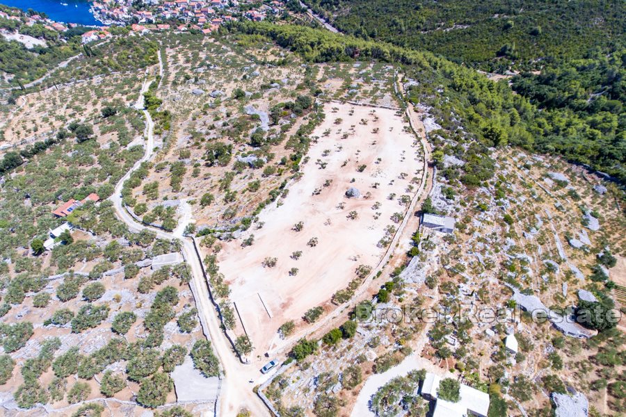 Terreno con vista mare e costa