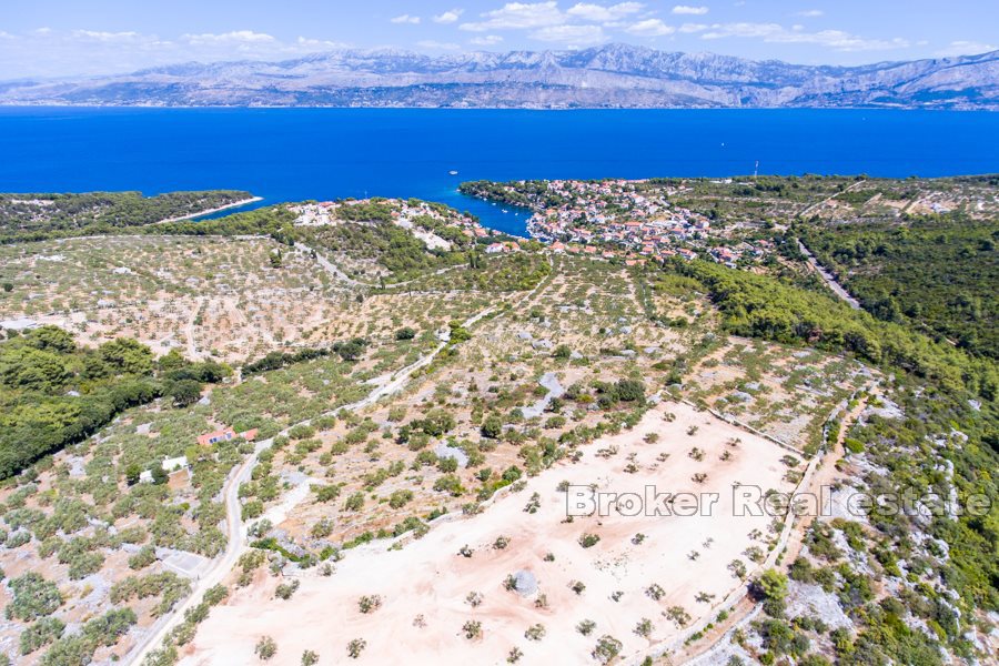 Terreno con vista mare e costa