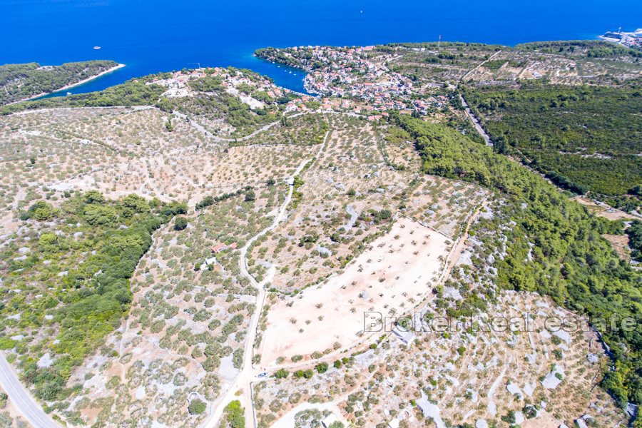 Terreno con vista mare e costa