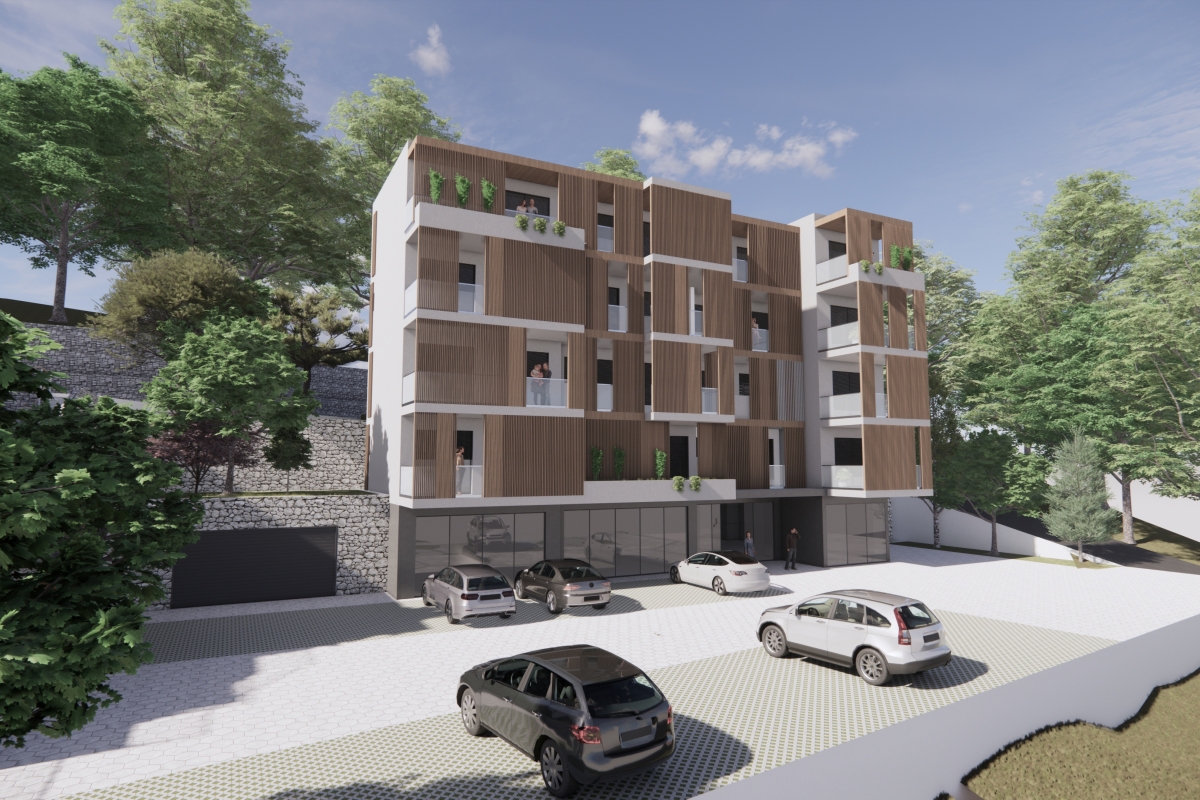 Terreno edificabile con progetto vista mare