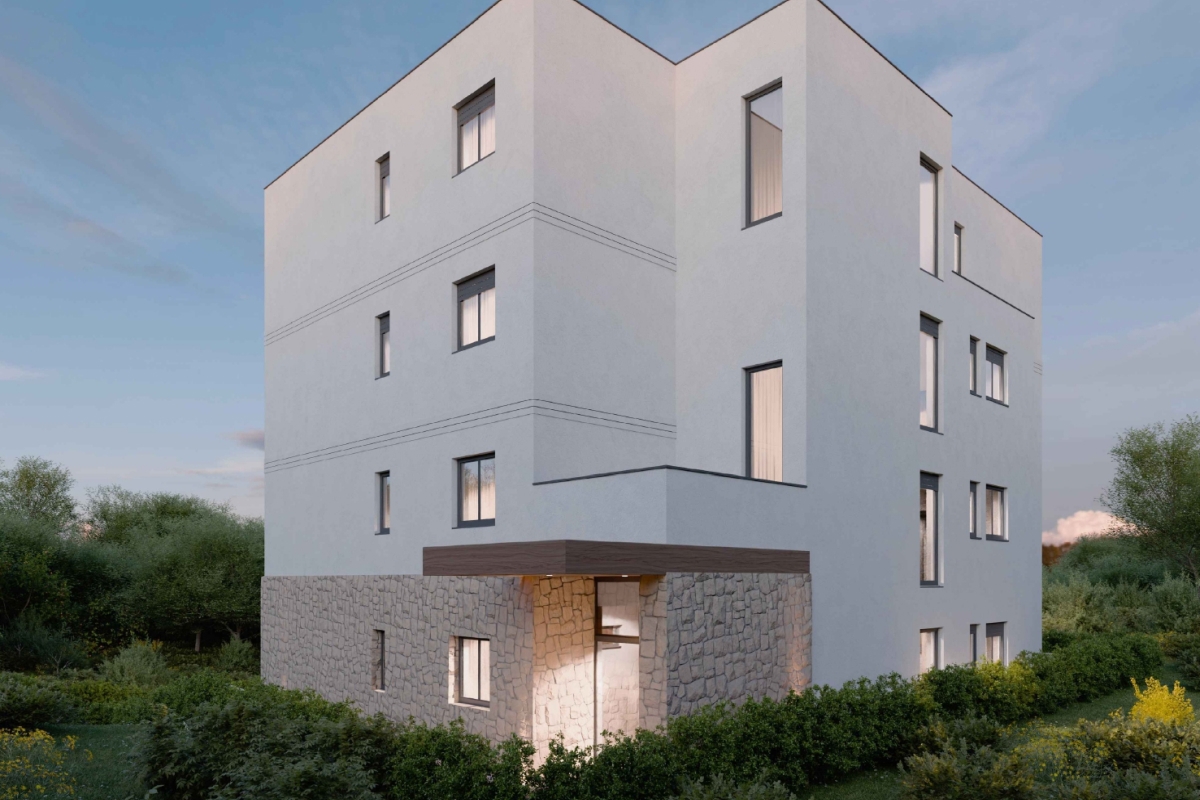 Appartamento unico in un nuovo edificio con vista mare
