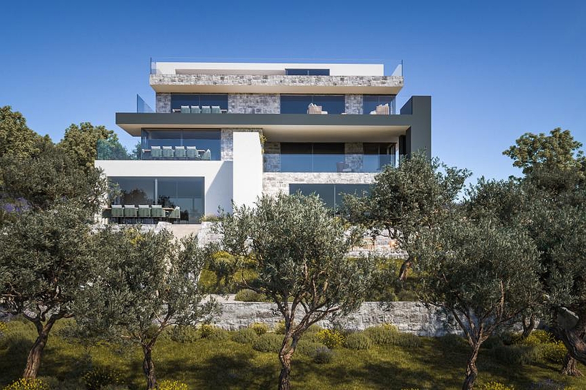 Appartamento con due camere da letto con vista mare