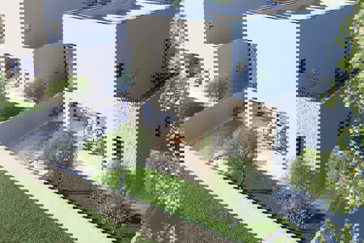 Villa moderna con vista panoramica sul mare