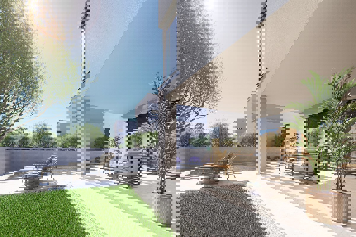 Villa moderna con vista panoramica sul mare