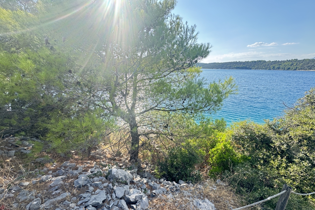 Casa su un terreno di pregio, in prima fila al mare